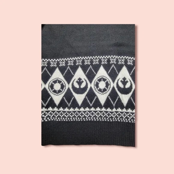 STAR WARS Men's Sw Holiday Sweater - Picture 4 of 8